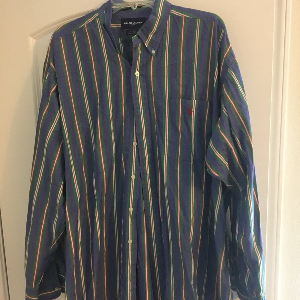 Vintage Ralph Lauren Golf Polo Button Down Shirt
